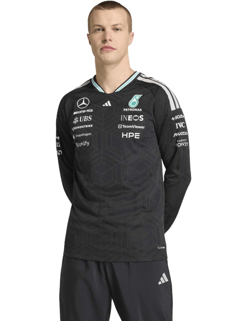 Jersey manga larga para hombre