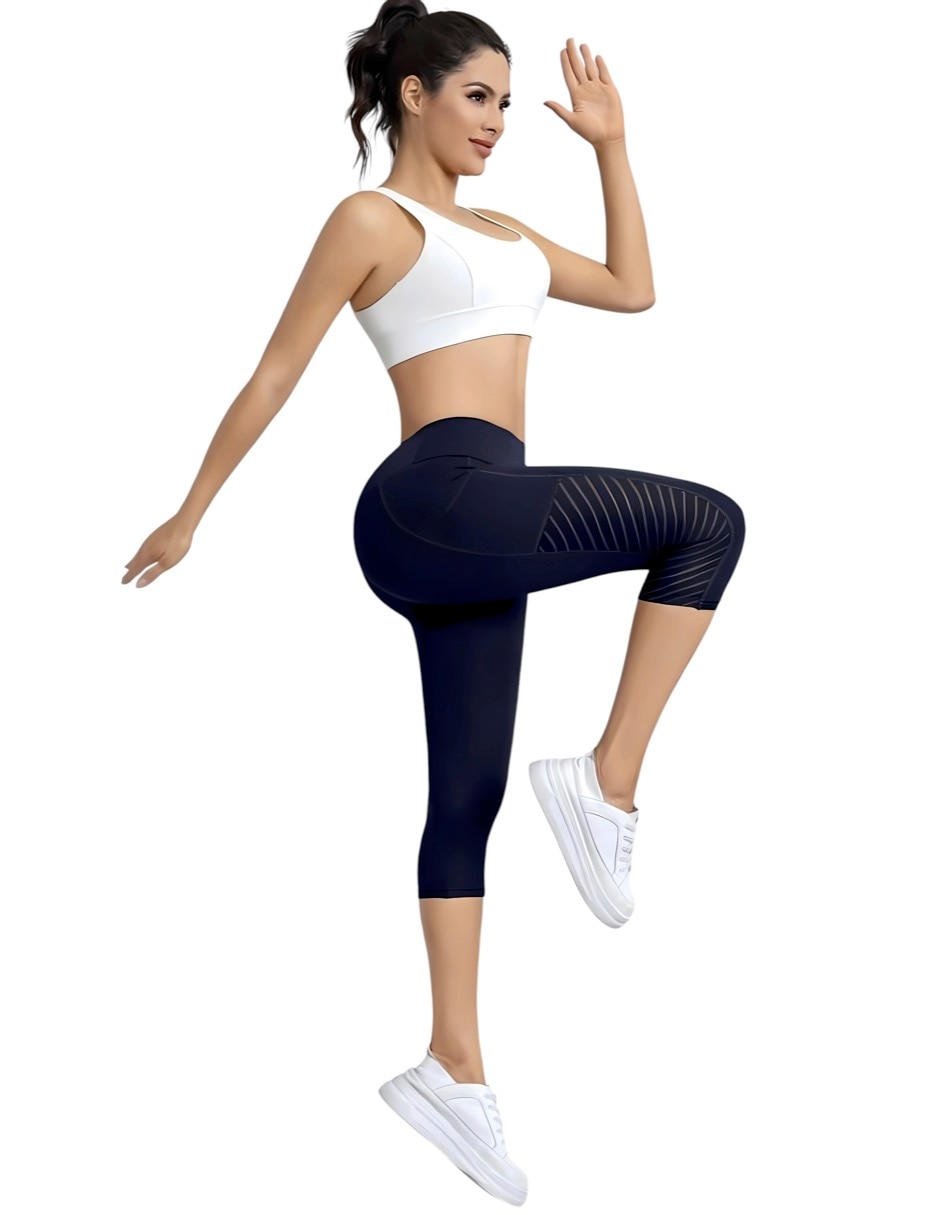 Legging a la cintura con elástico para mujer 4