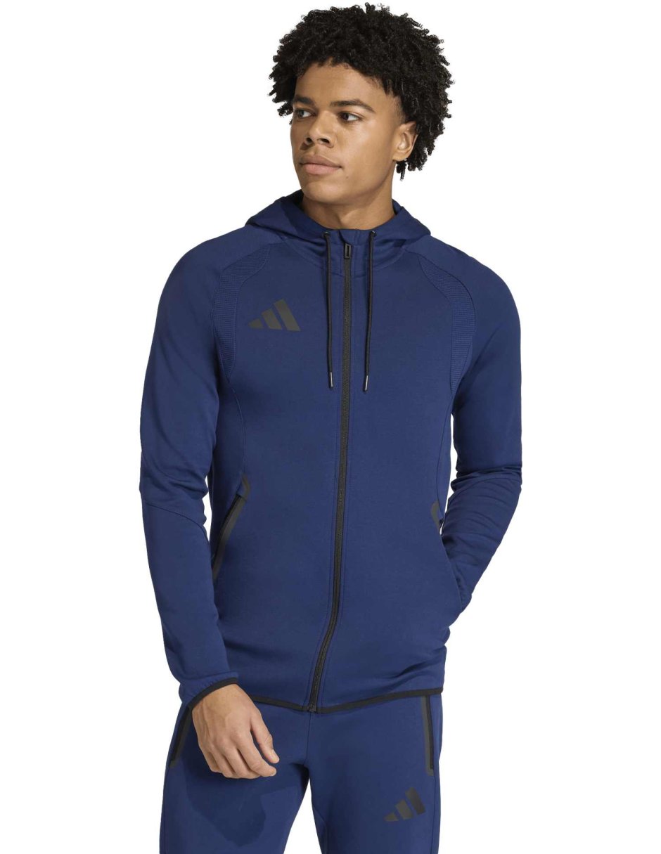 Sudadera para fútbol adidas mt s logo hd con capucha para hombre