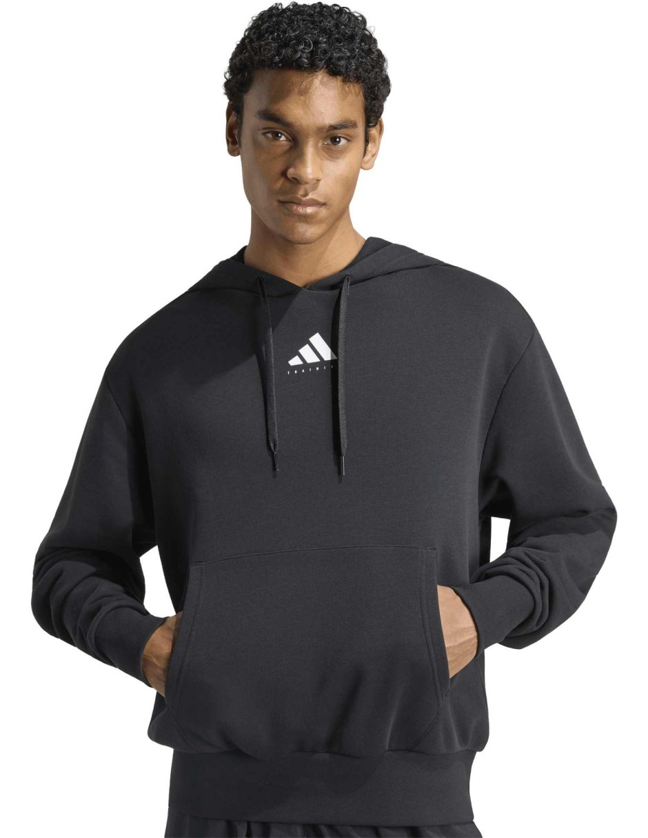 Sudadera para entrenamiento adidas mt s logo hd con capucha para hombre