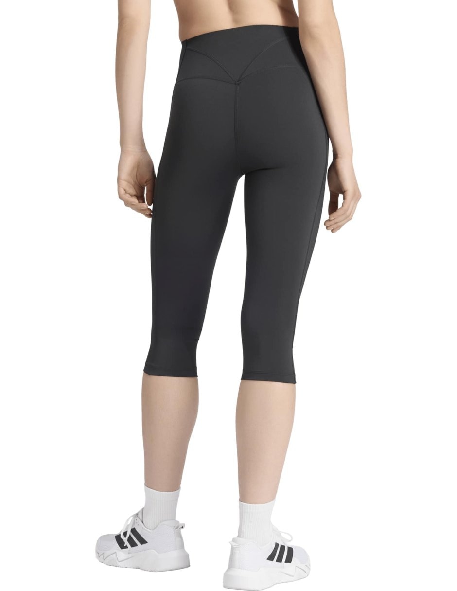 Malla regular para entrenamiento adidas opt con capri l compresión baja para mujer