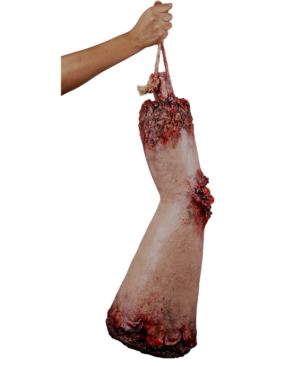 Figura decorativa de Halloween de piernas Ghoulish Productions