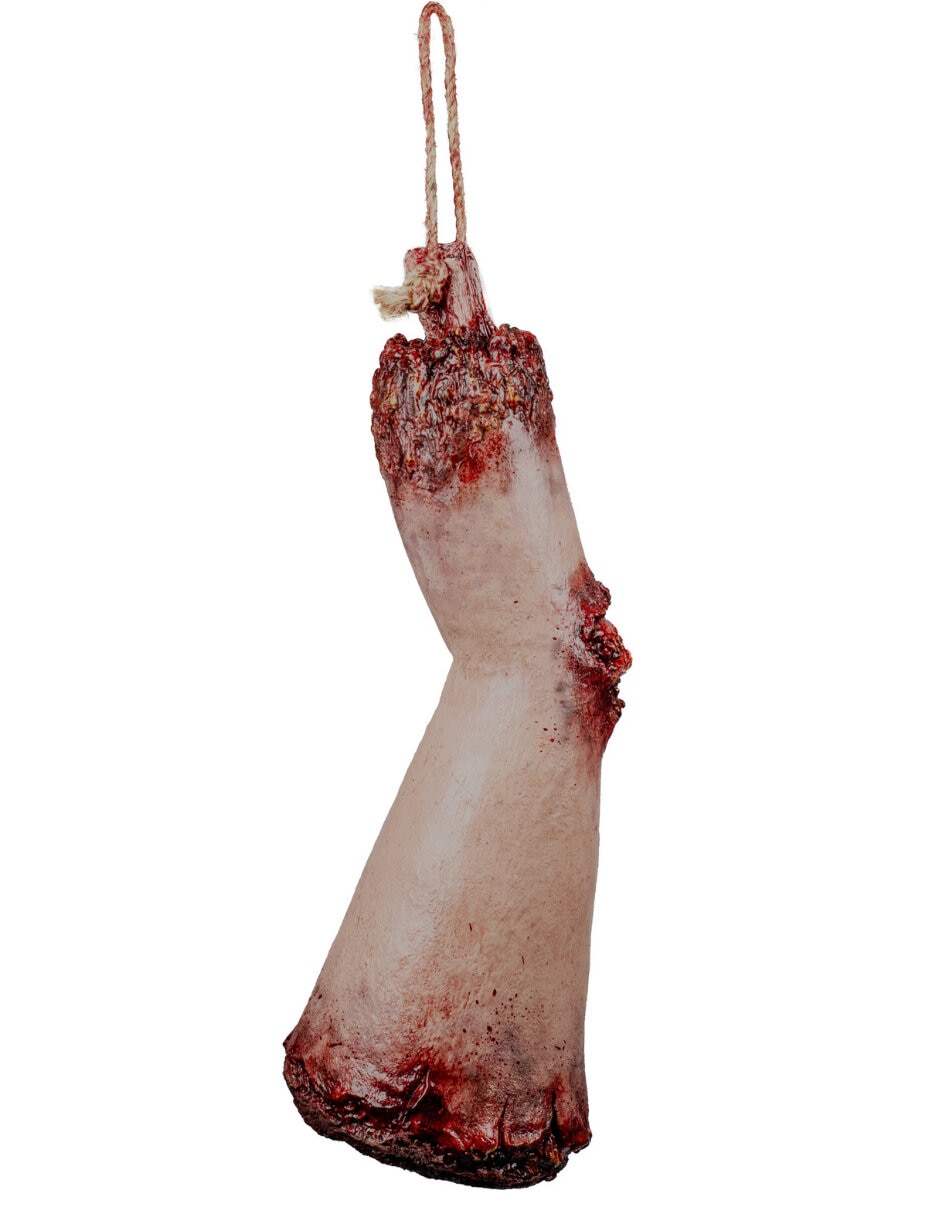 Figura decorativa de Halloween de piernas Ghoulish Productions