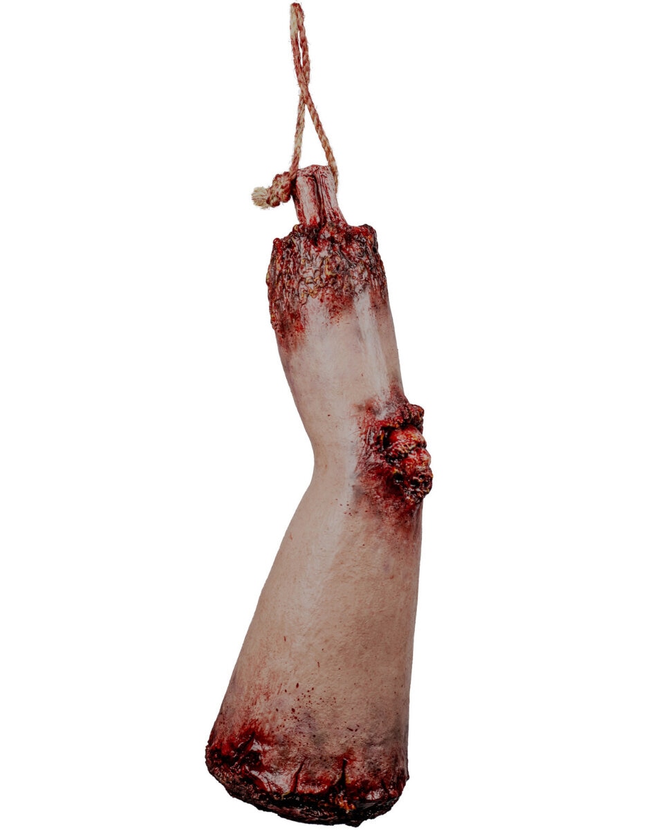 Figura decorativa de Halloween de piernas Ghoulish Productions