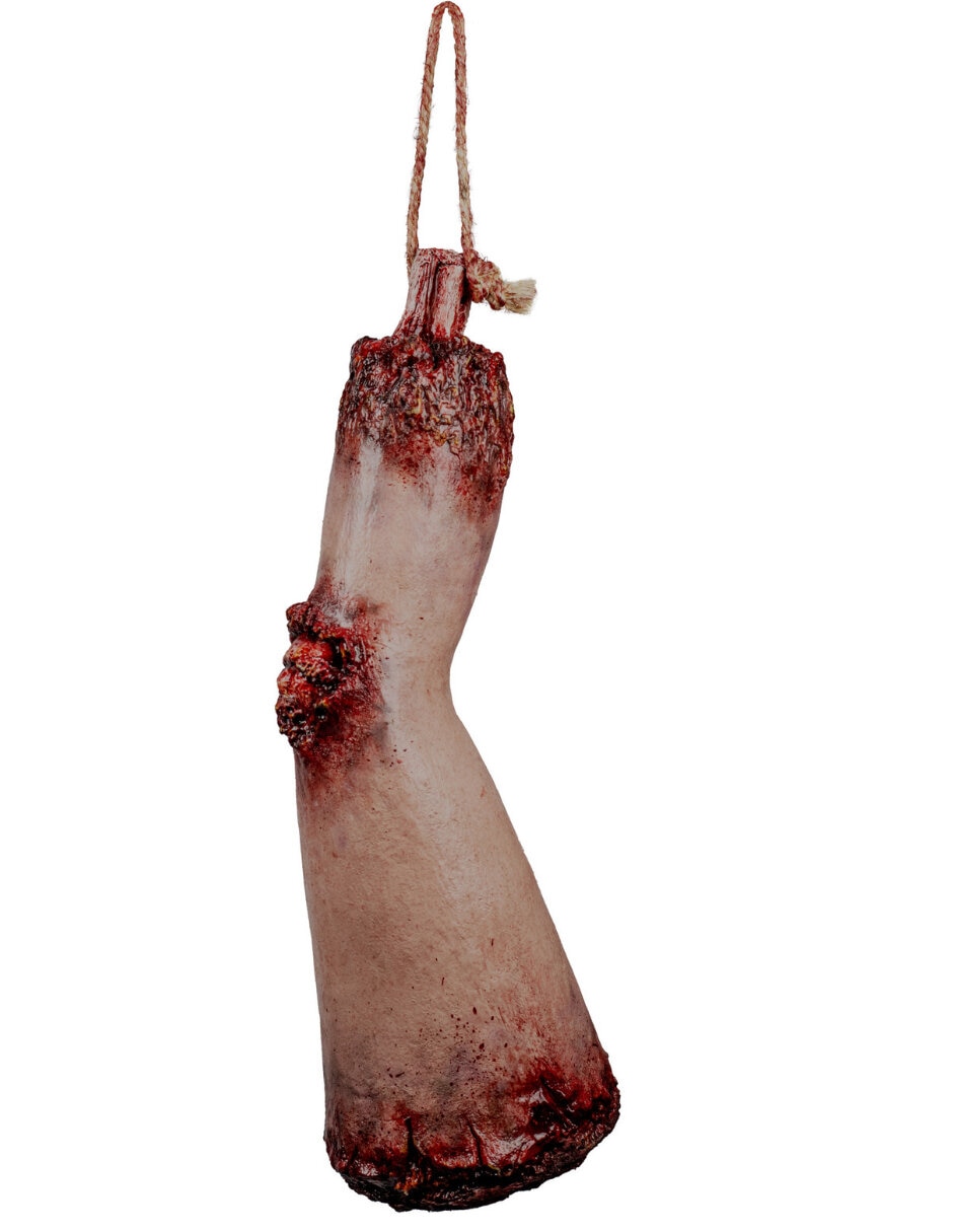 Figura decorativa de Halloween de piernas Ghoulish Productions