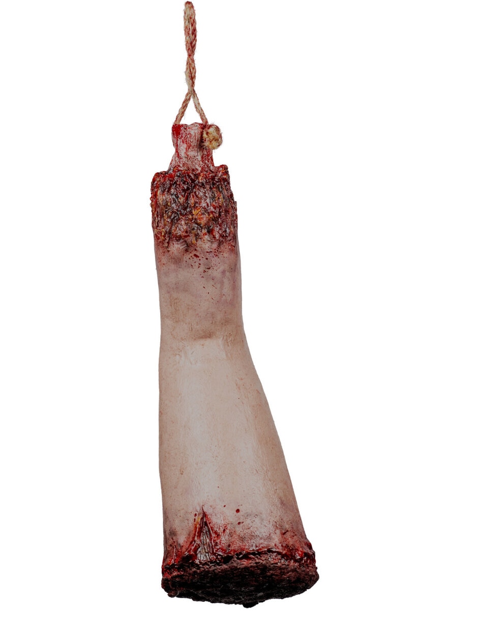 Figura decorativa de Halloween de piernas Ghoulish Productions