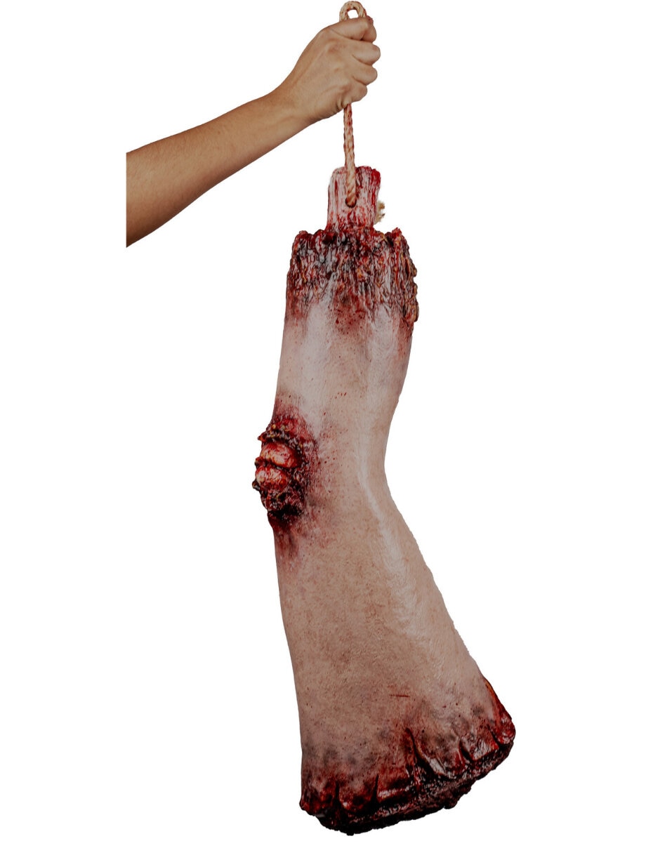 Figura decorativa de Halloween de piernas Ghoulish Productions
