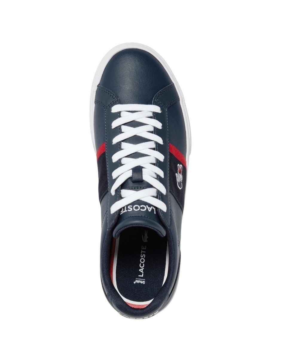 Tenis de piel Lacoste para hombre