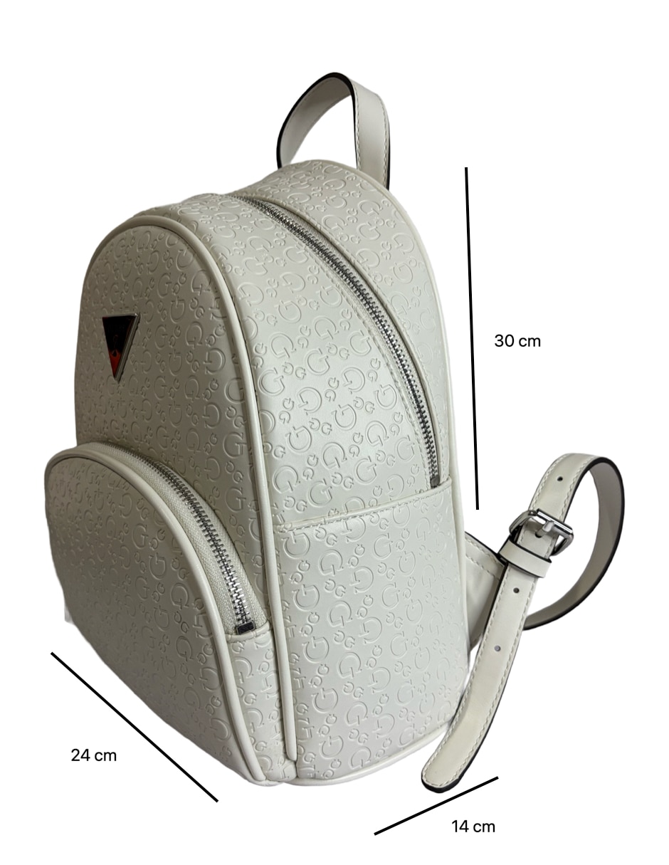 Bolsa backpack guess de plástico para mujer