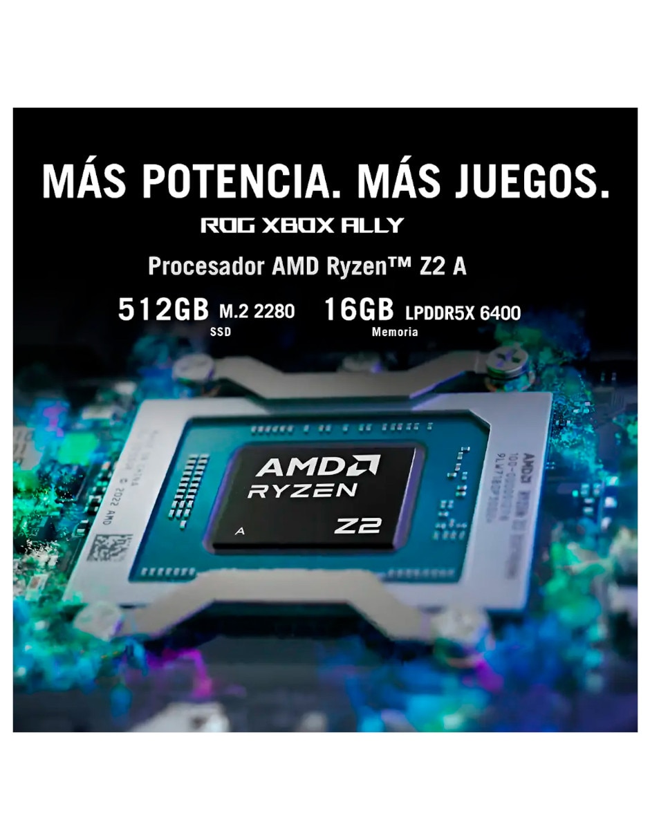 Consola portátil Asus RC73YA-XB_ALLY.Z2A.16 Windows 11 512 GB edición estándar