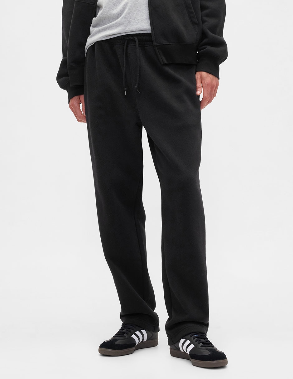Pants straight con jareta para hombre 3