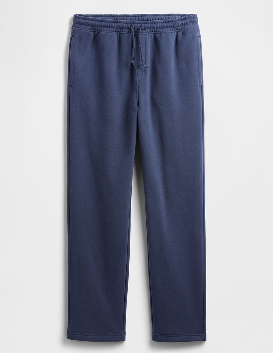 Pants straight con jareta para hombre