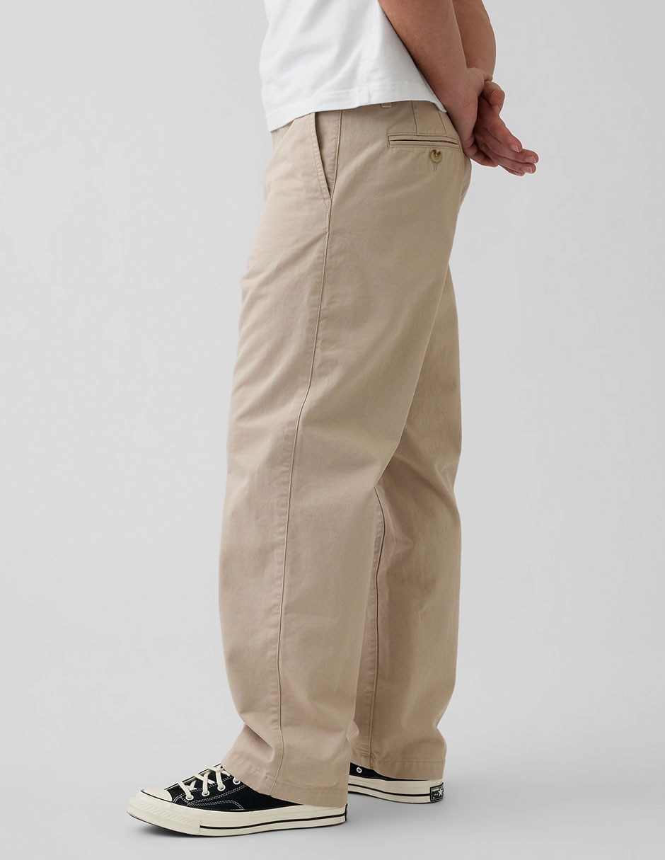 Pantalón straight de algodón para hombre 3
