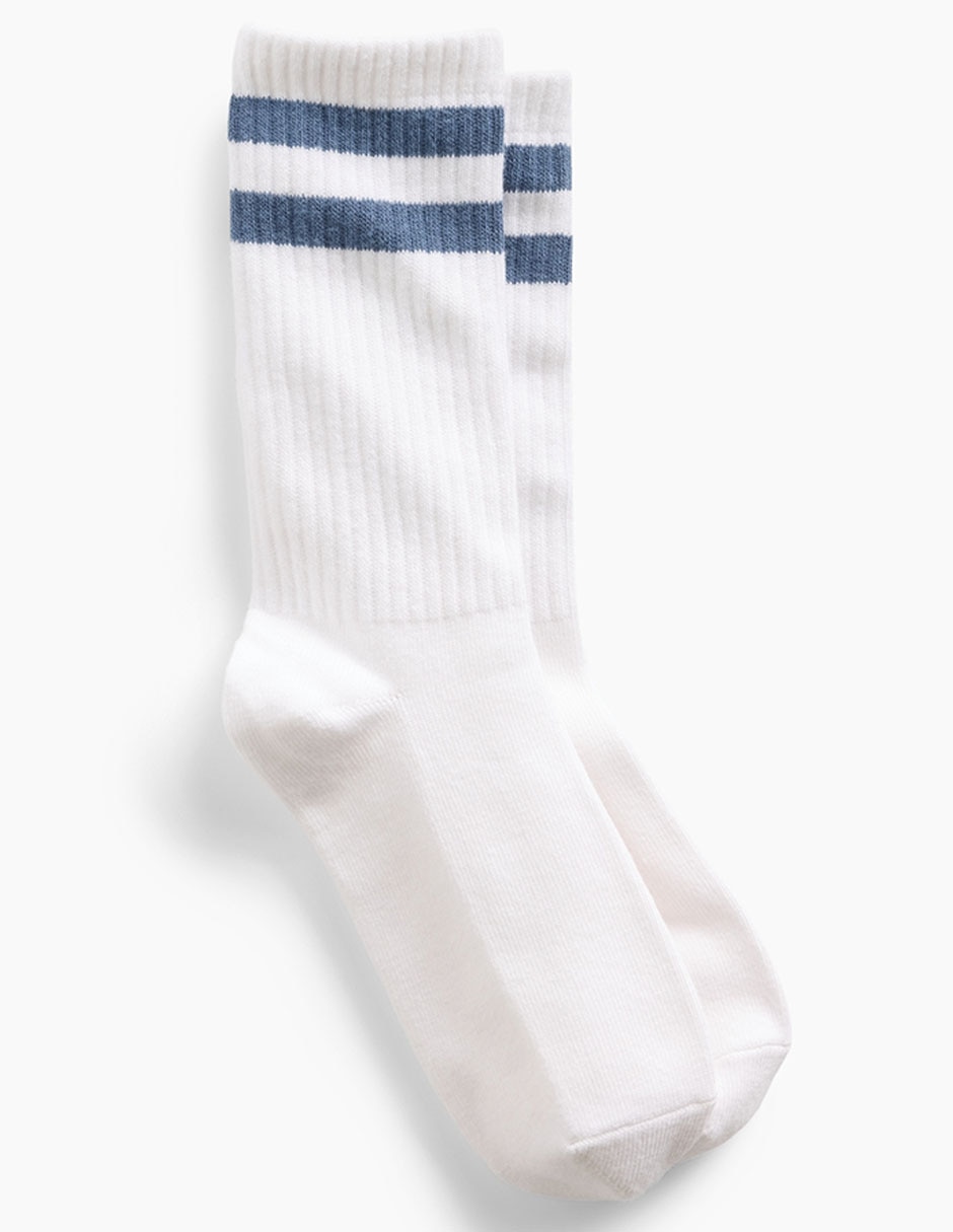 Calceta de algodón para hombre