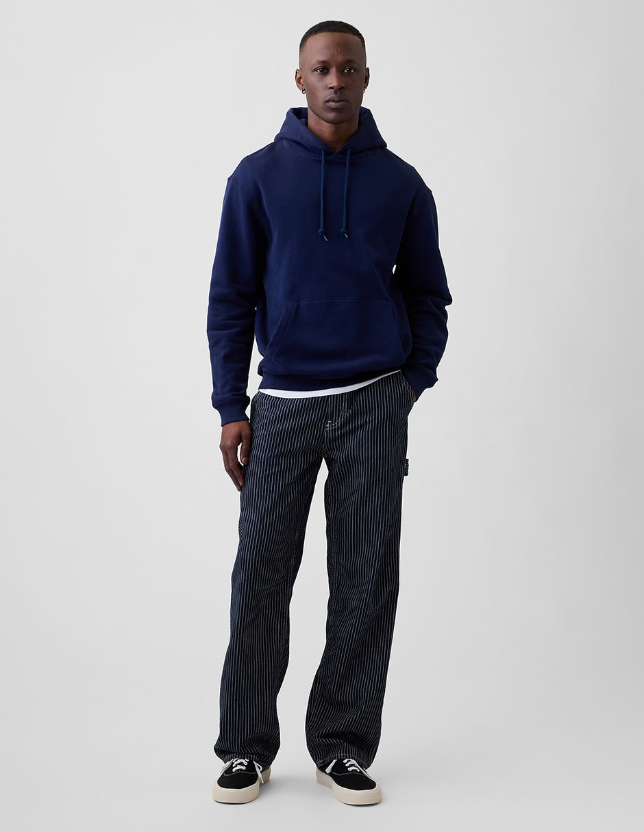 Jeans baggy lavado obscuro para hombre