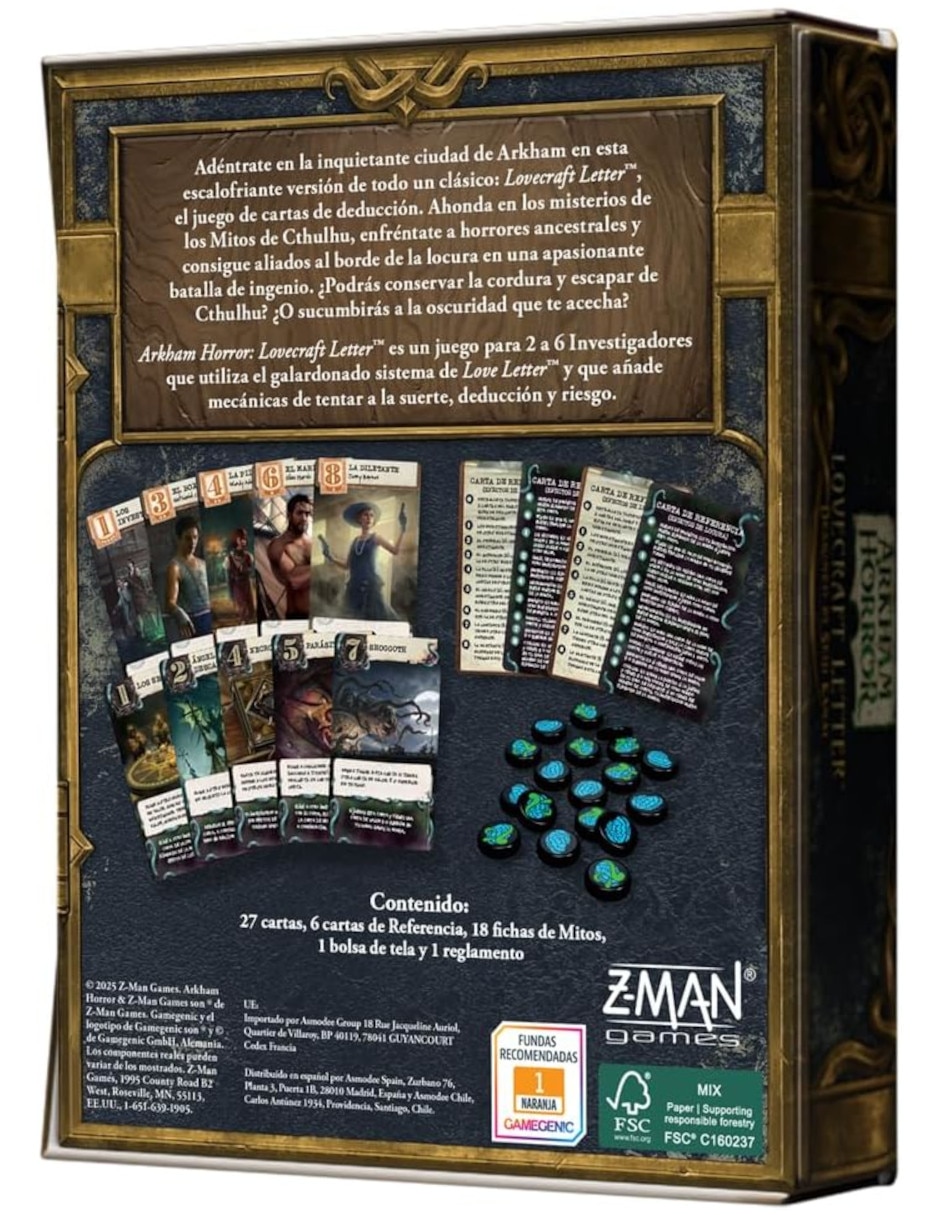 Arkham Horror: Lovecraft Letter Asmodee