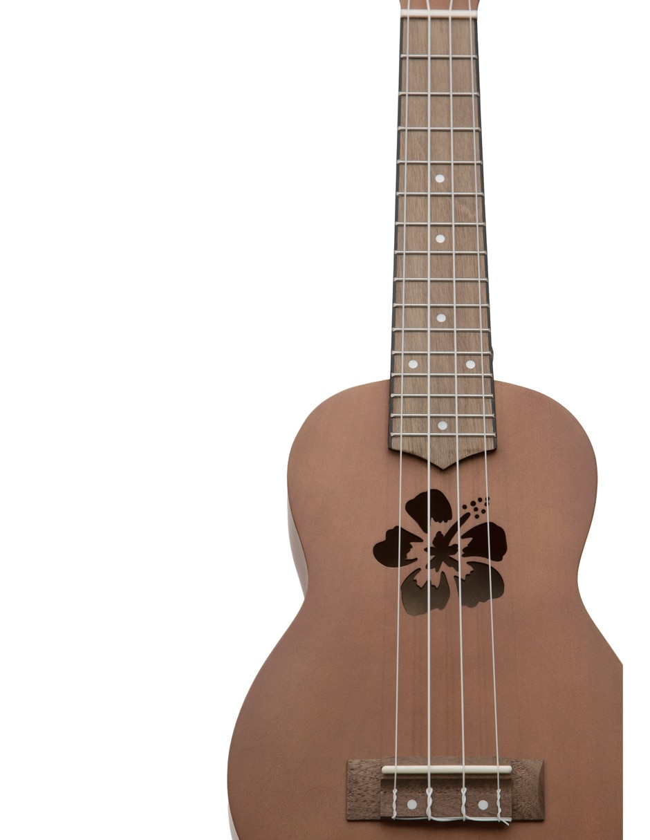 Ukelele soprano Bamboo U-21-HIBISCUS-S de linden