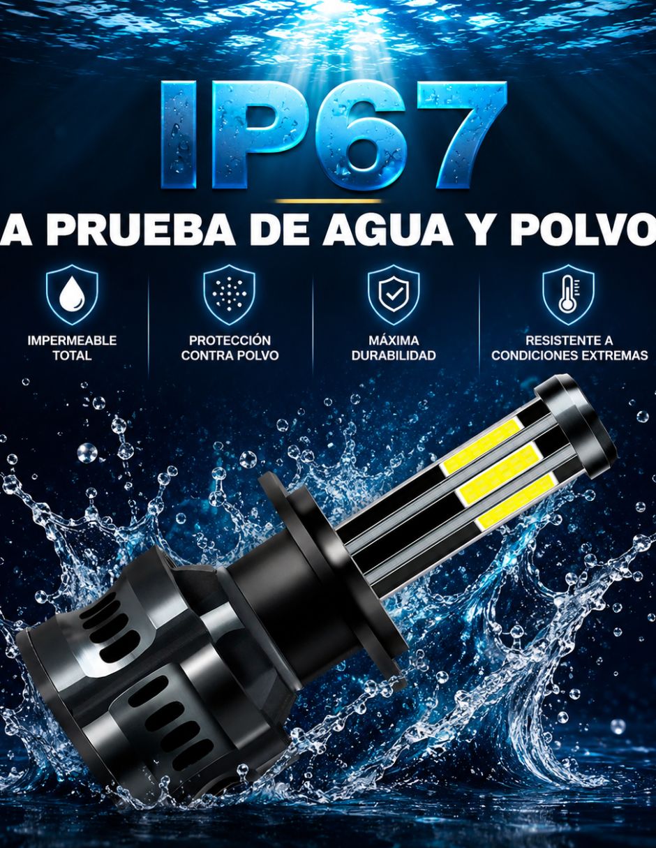 Kit de faros de Luz LED Micota