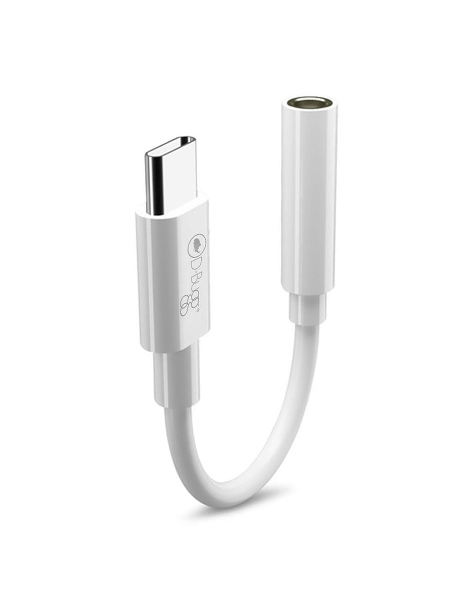 Cable auxiliar 3.5 mm Dbugg a tipo USB C de 1 m