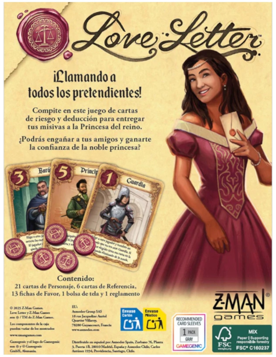 Love letter Asmodee