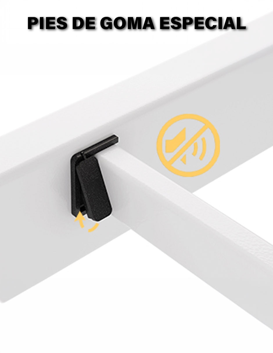 Base para cama armable Led de MDF 12
