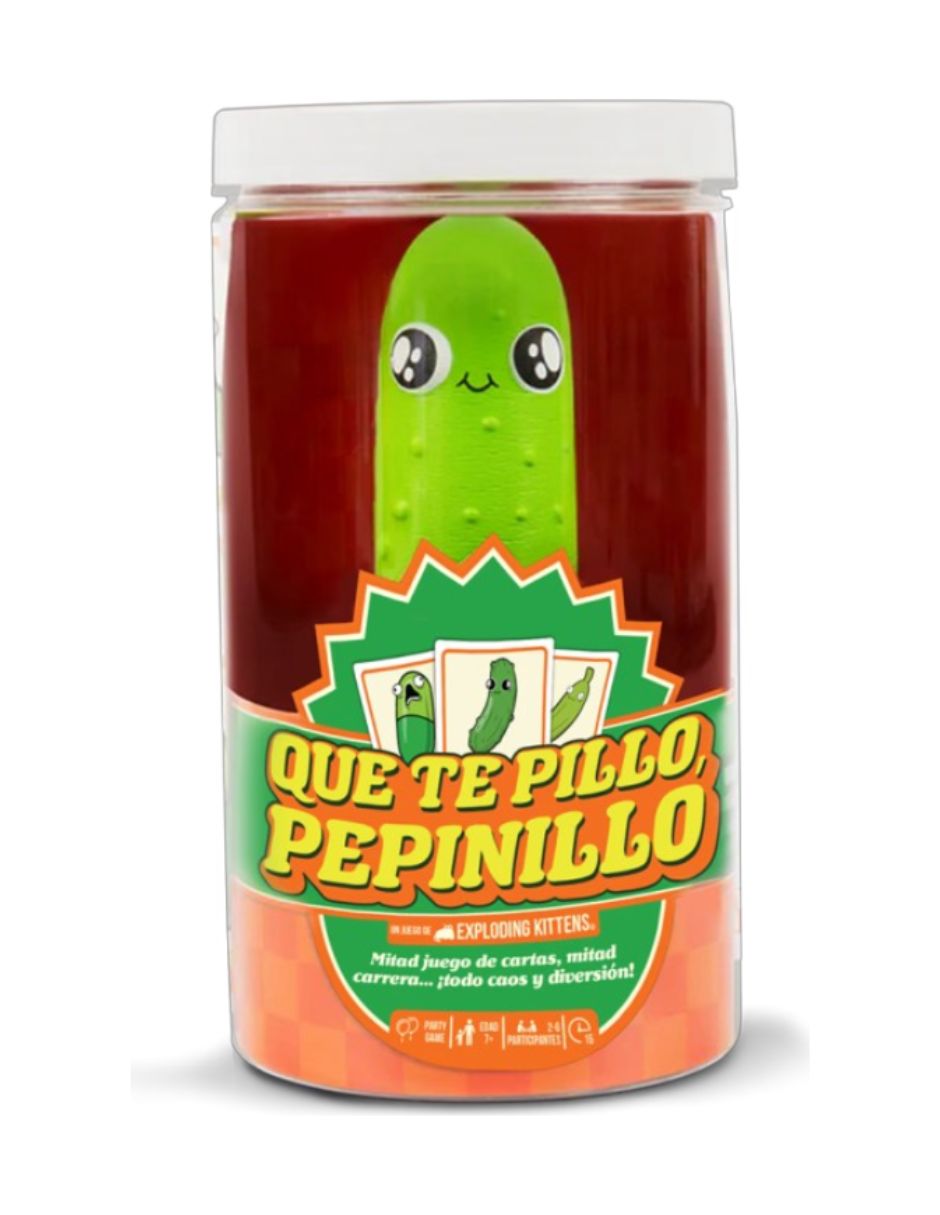 Que te pillo pepinillo