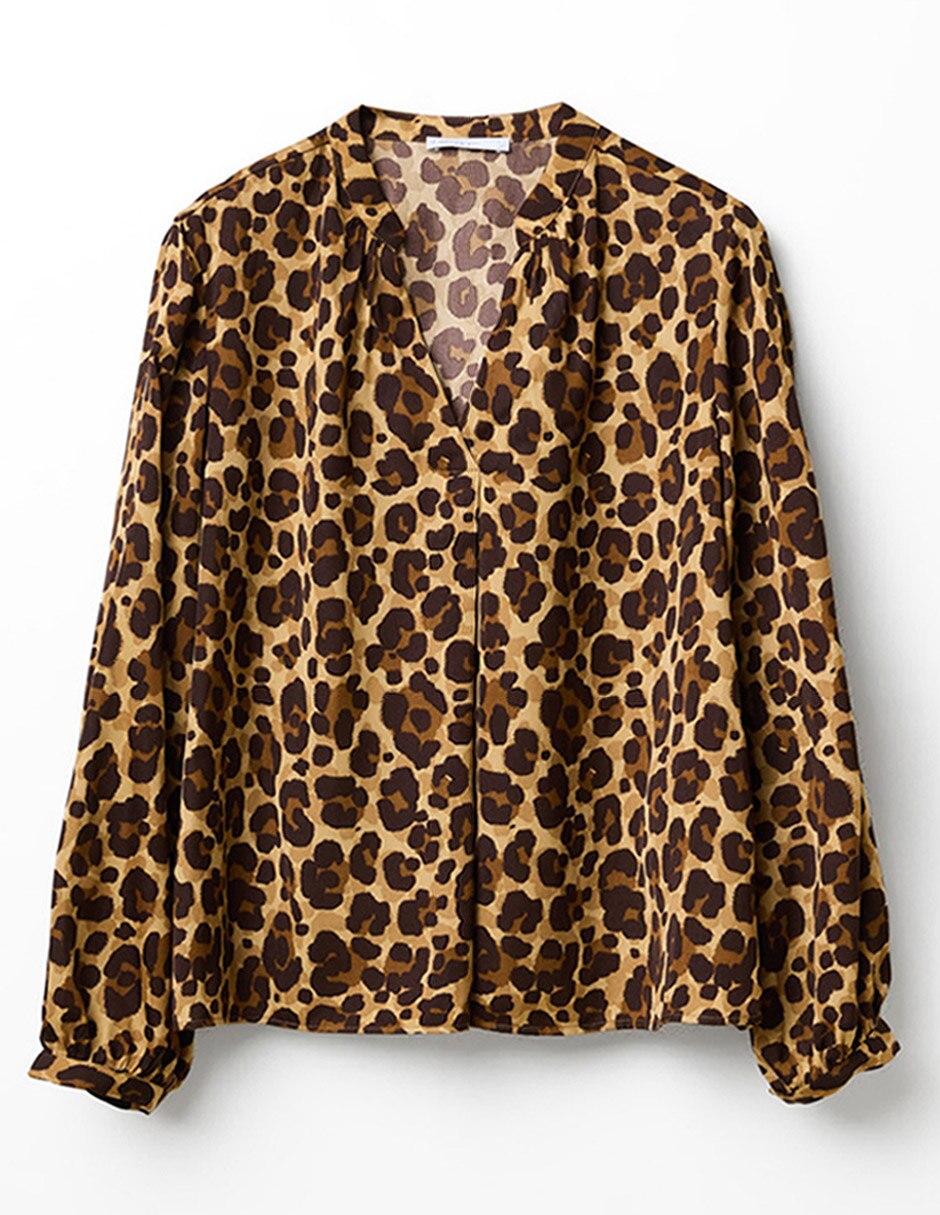 Blusa manga larga para mujer 5