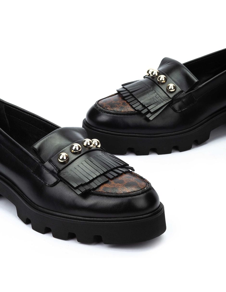 Mocasín Martinelli de piel para mujer
