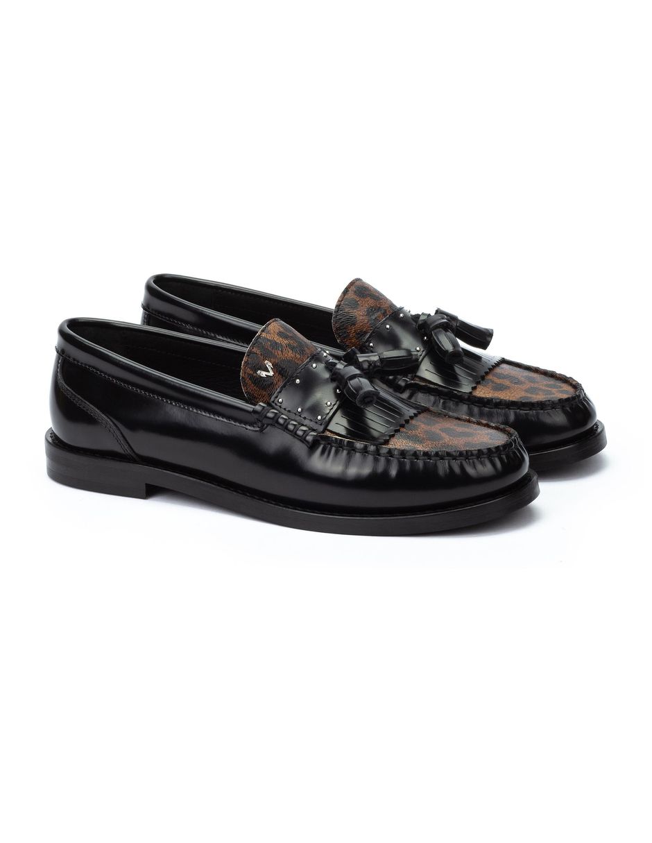 Mocasín Martinelli de piel para mujer