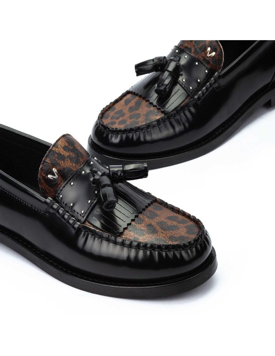 Mocasín Martinelli de piel para mujer
