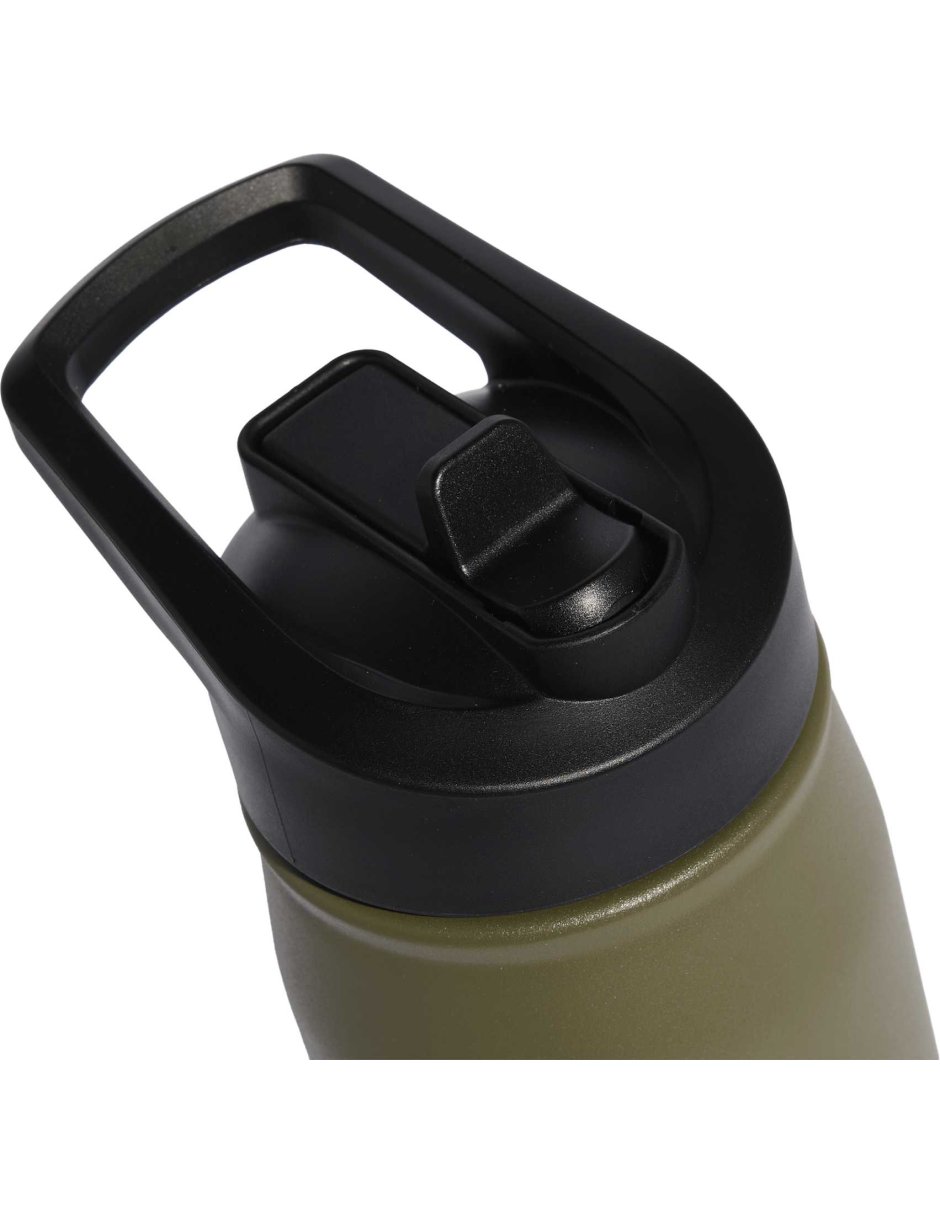 Botella de agua de plástico con tapa rosca 1 L 3