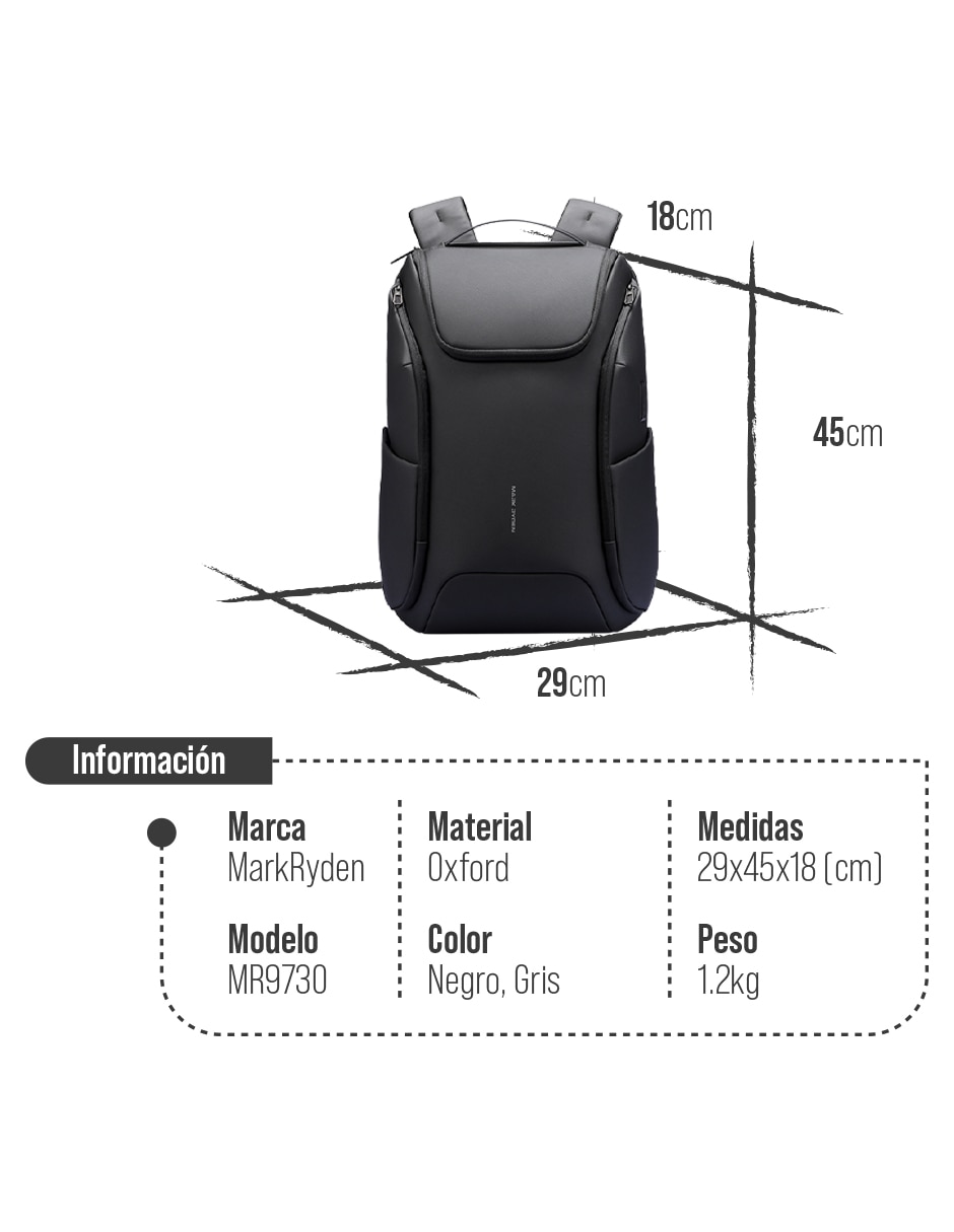Mochila con portalaptop 8