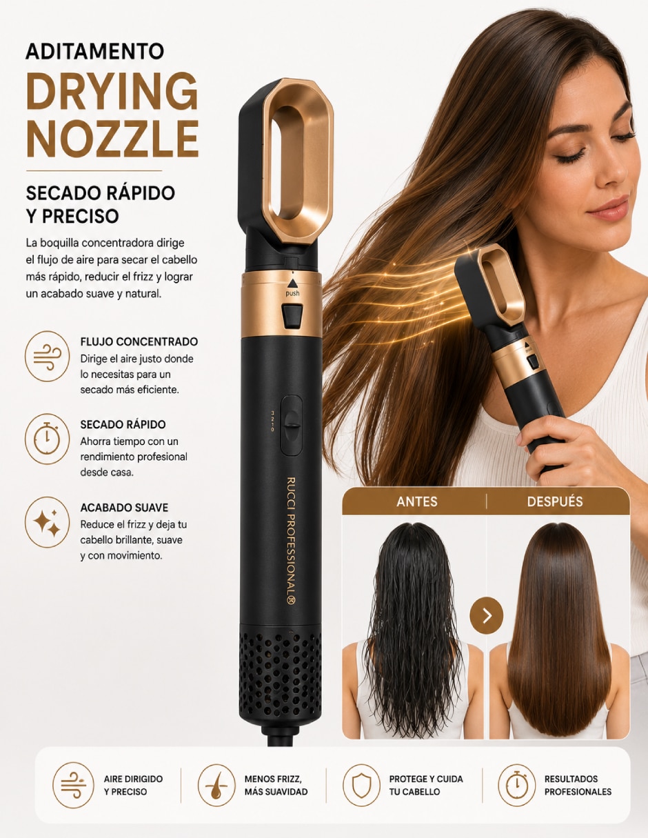 Cepillo de aire hd127 7