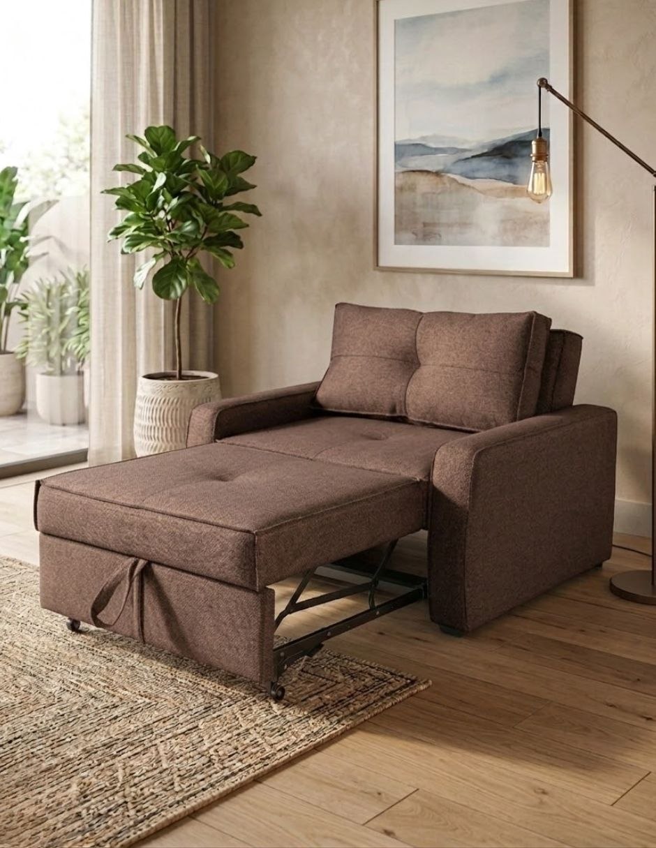 Sofá cama de madera pino 7