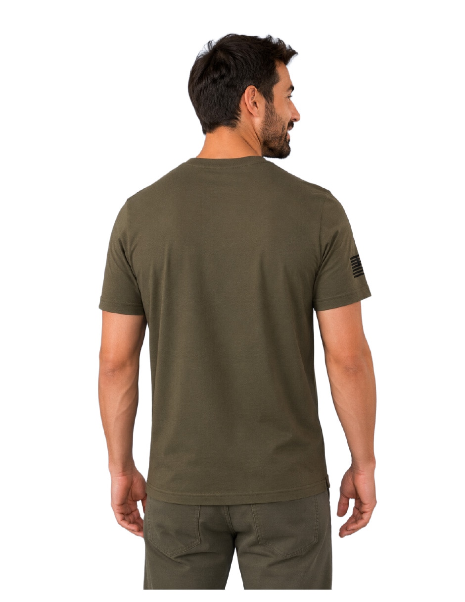 Playera cuello redondo para hombre 2