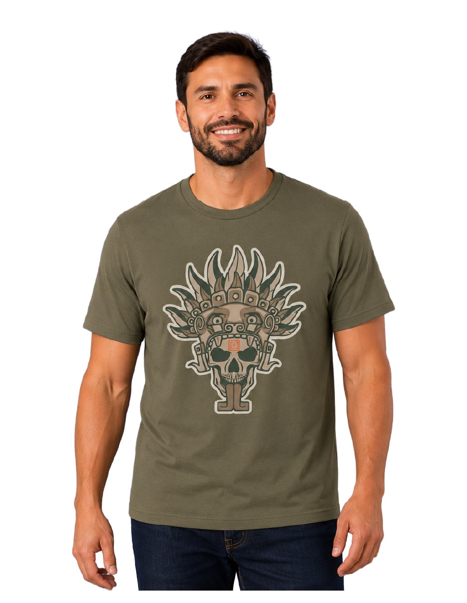 Playera 5.11 tactical cuello redondo para hombre
