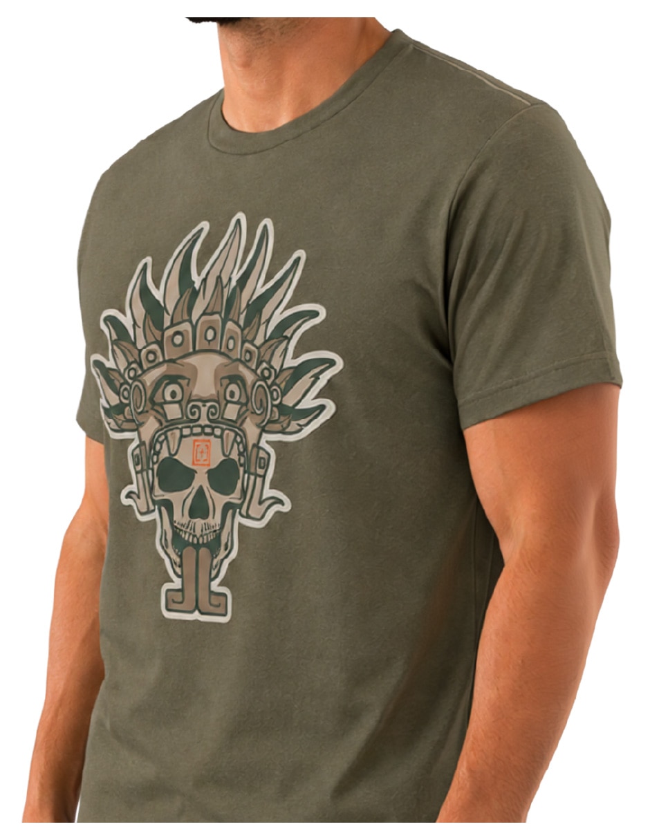 Playera 5.11 tactical cuello redondo para hombre