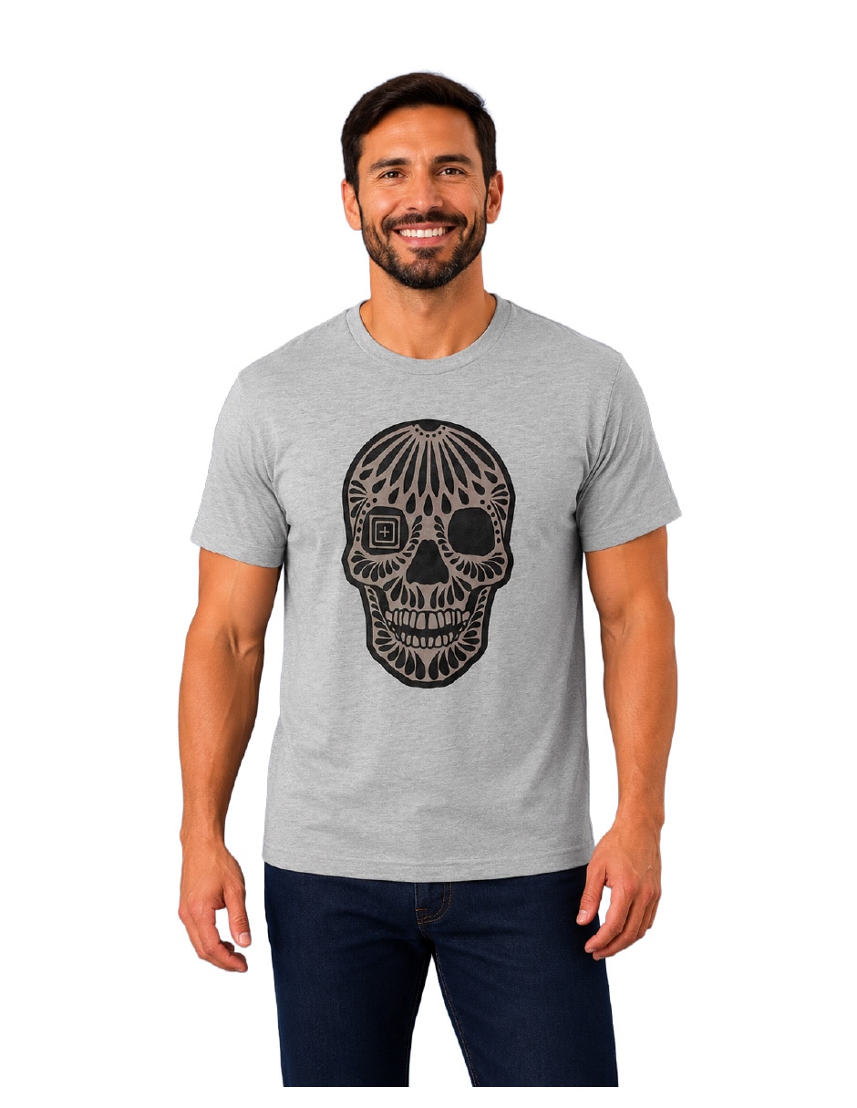 Playera 5.11 tactical cuello redondo para hombre