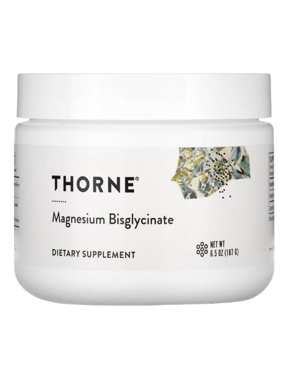 Bisglicinato de magnesio Thorne con Magnesio de 187 g