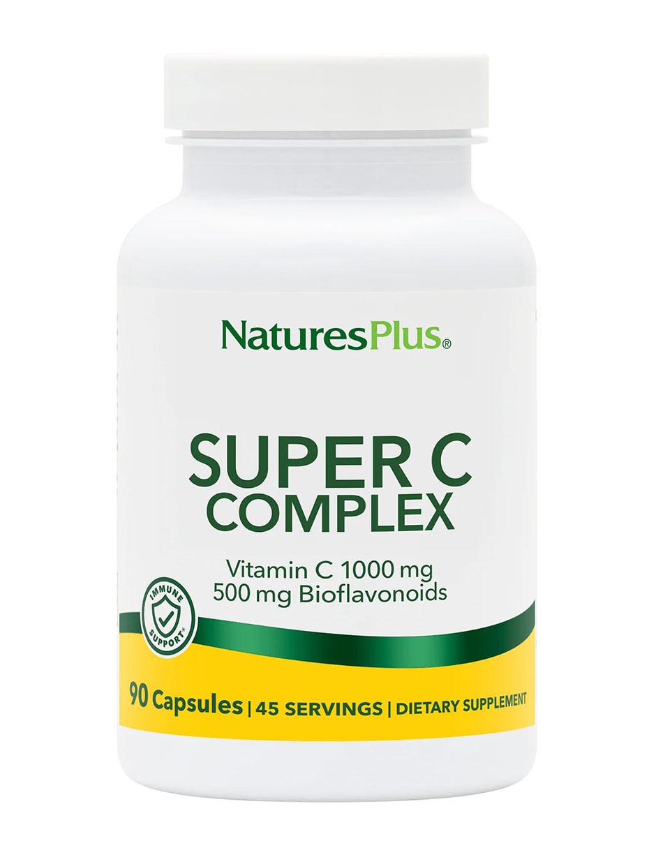 Super C Complex Natureplus con Vitamina C de 90 cápsulas