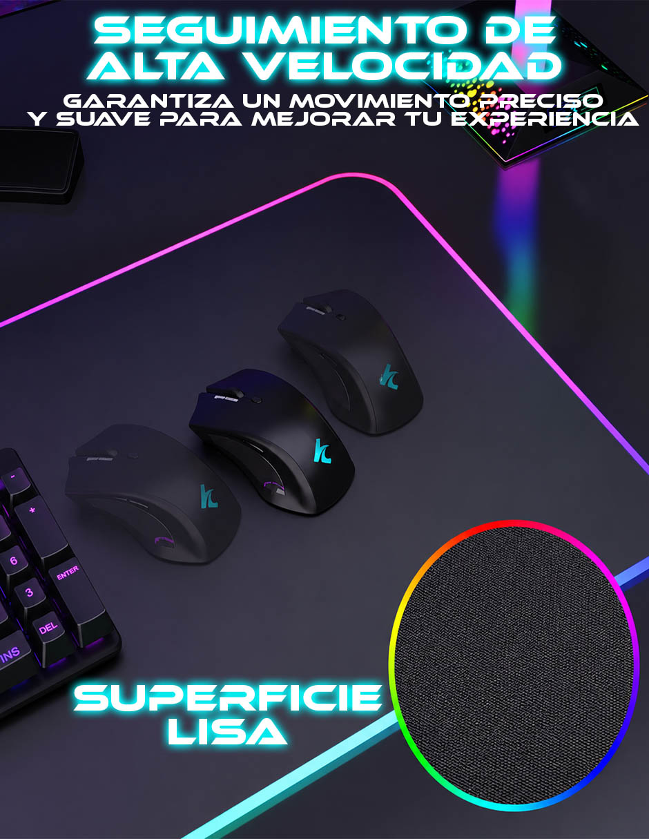 Mouse pad gamer Store Cline SC-TRGBXL
