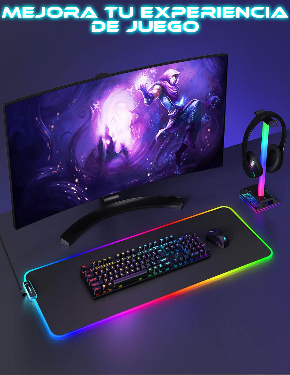 Mouse pad gamer Store Cline SC-TRGBXL