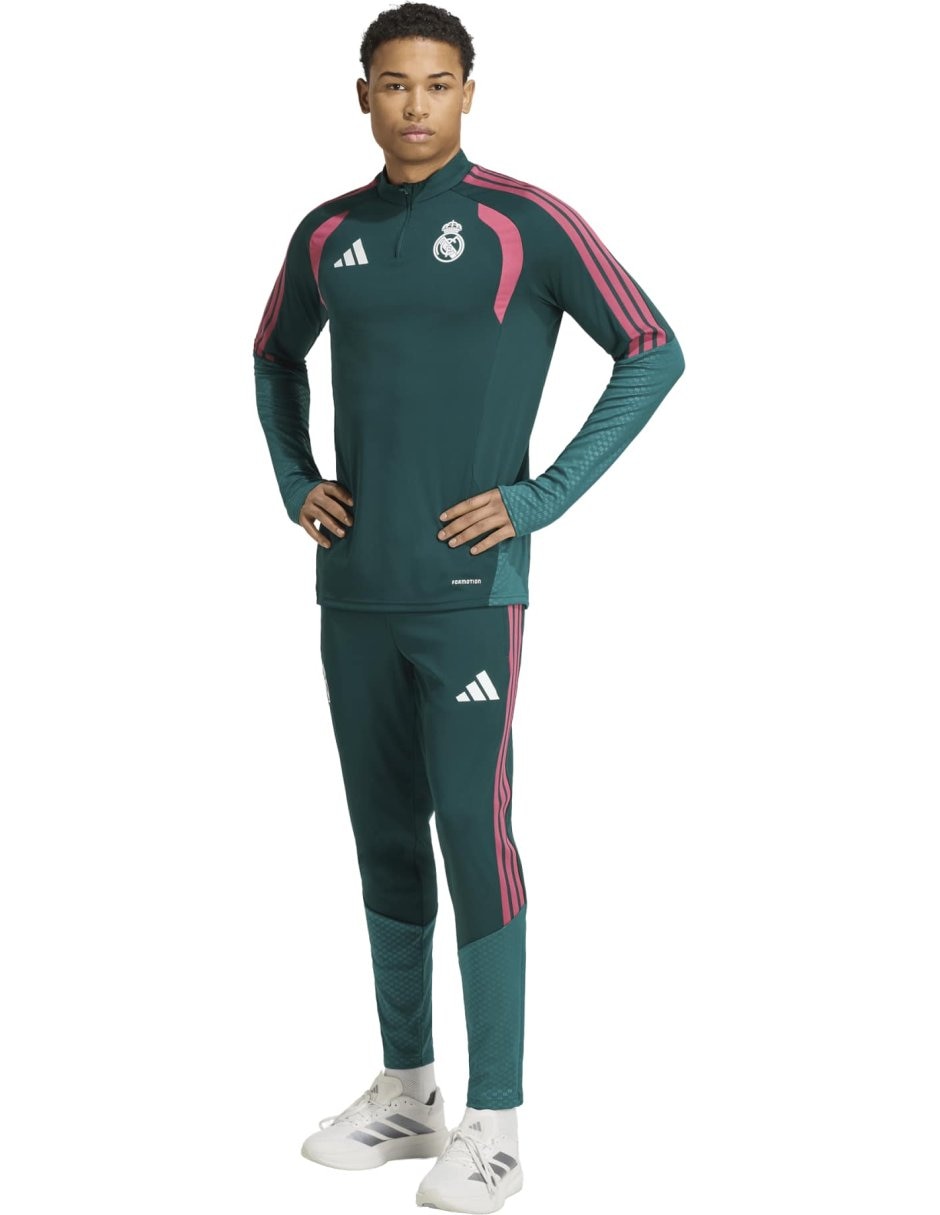 Playera deportiva para fútbol adidas real madrid club de fútbol de hombre