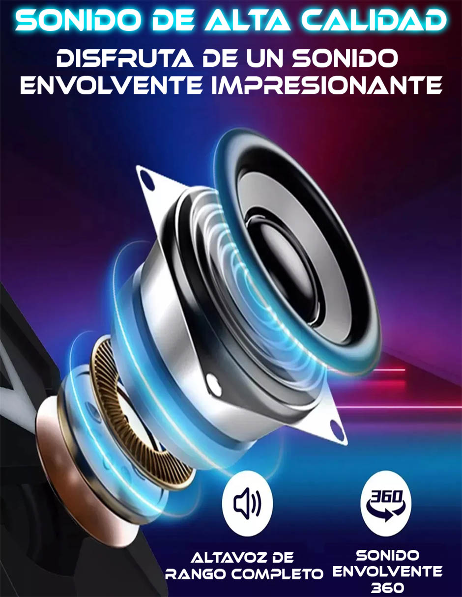 Set bocina portátil Store Cline SC-BOC-ITS823 alámbrica