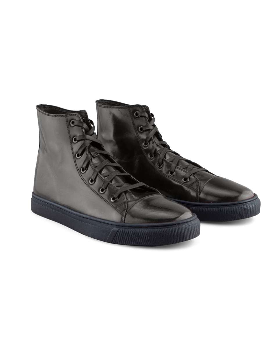 Tenis de piel para hombre 4