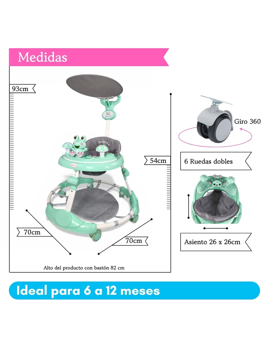 Andadera unisex The Baby Shop TEK-204