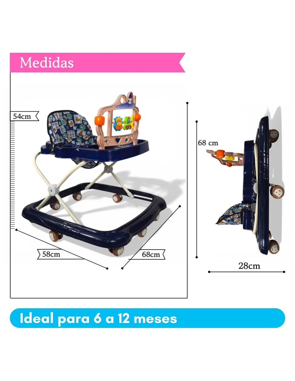 Andadera andadera unisex tek-826 5