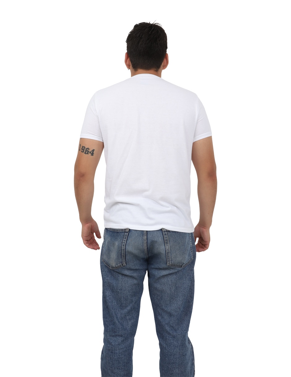 Playera k-swiss cuello redondo para hombre