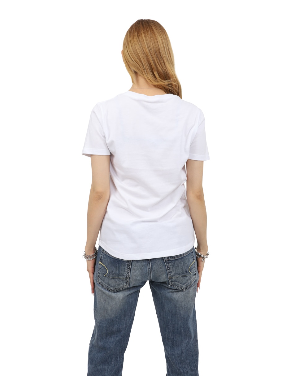 Playera manga corta k-swiss pgw04 cuello redondo para mujer