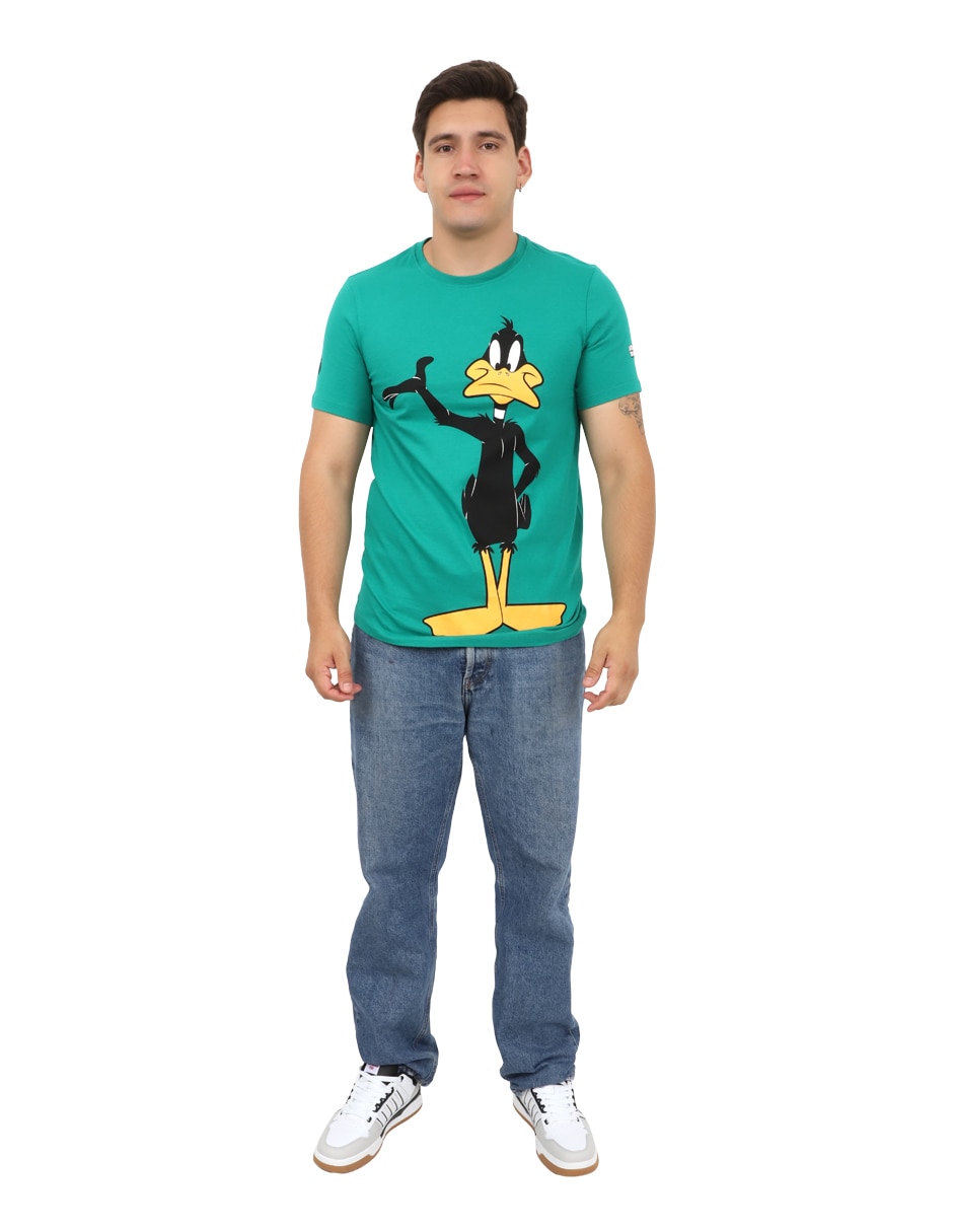Playera cuello redondo para hombre